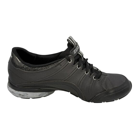 Skechers Sport Women Black Fashion Sneakers Lace Up SN 11670 Size 8 - Picture 2 of 7